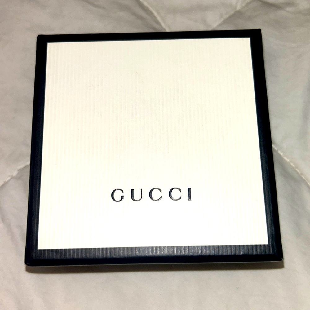 Authentic SS Gucci Bracelet With Dust Bag And Box
